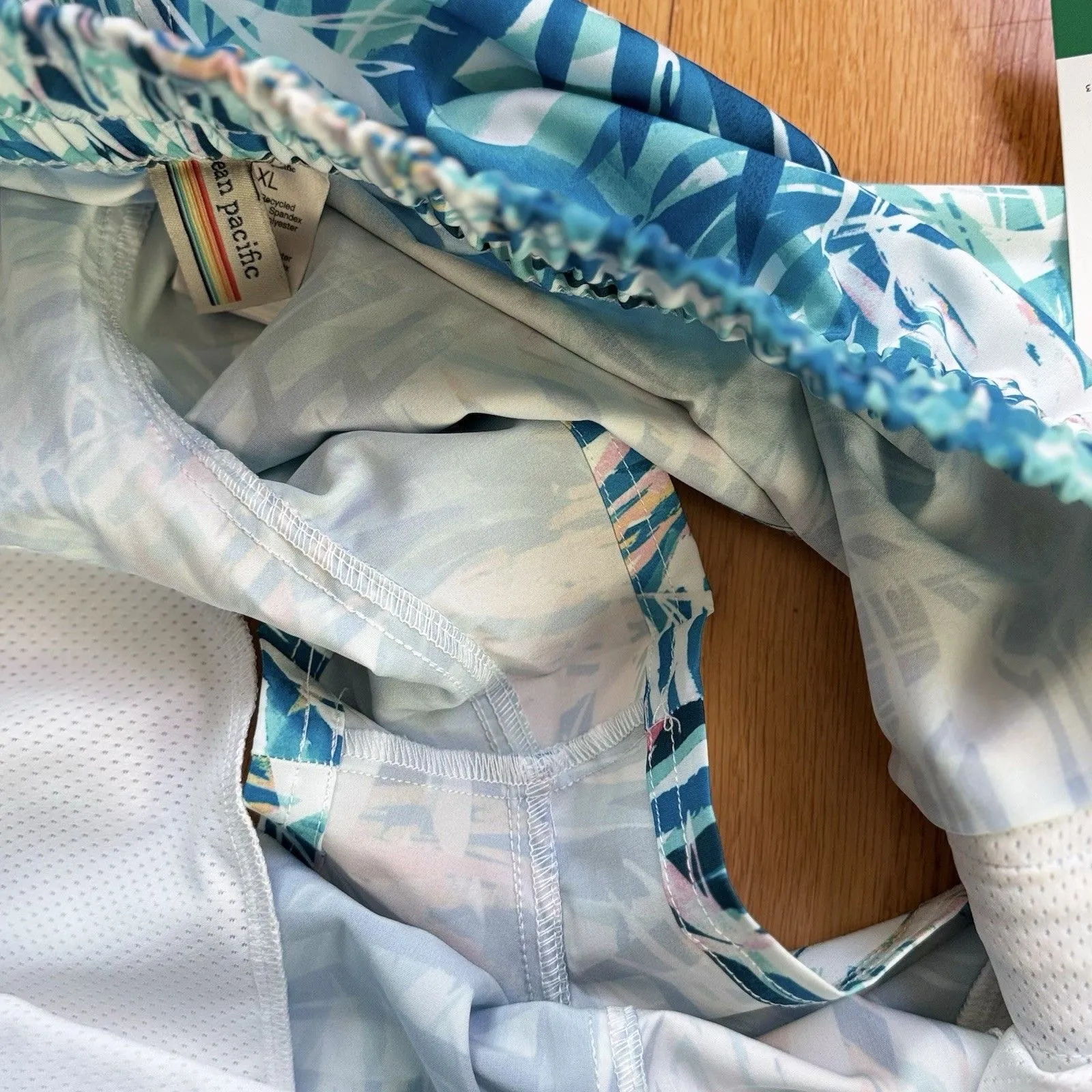 Ocean Pacific Women's Board Shorts Tropical Beach California Surf Leaf XL NWT - Image 15