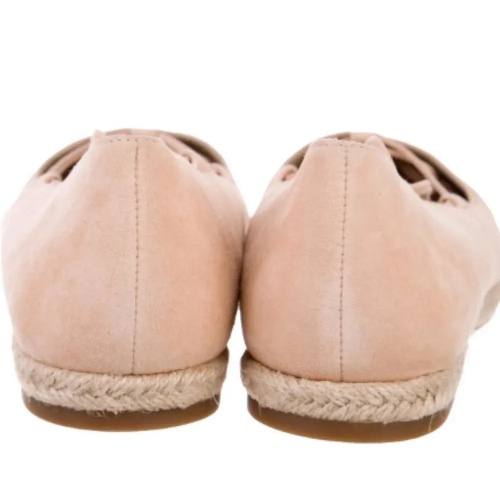 MICHAEL KORS COLLECTION CADENCE POINTED TOE LACEUP ESPADRILLE SHOES 38.5 - Image 5