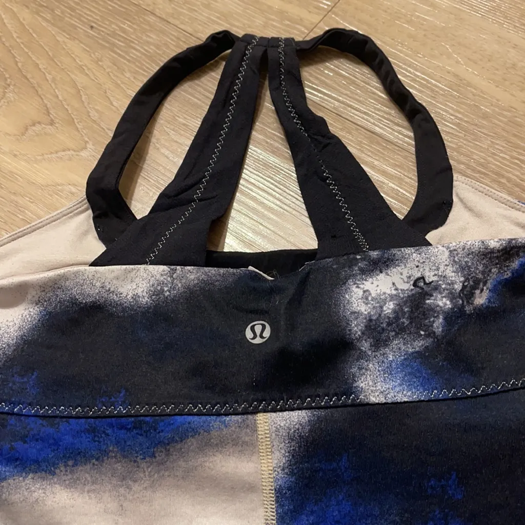 MOVING SALE Lululemon Scoop Me Up Tank - Milky Way Multi Print / Black - Image 11