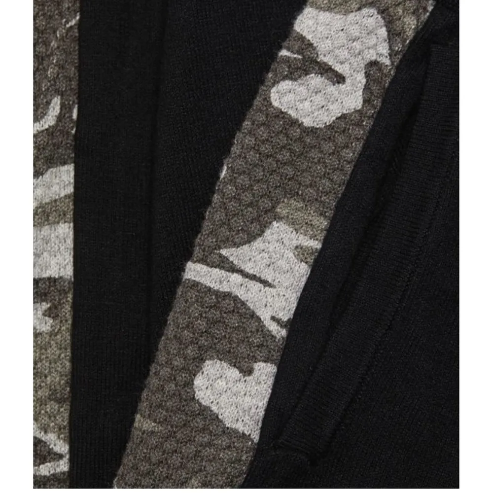 Monrow Camo Stripe Sweatpants 5% Cashmere : Size XS - Image 4