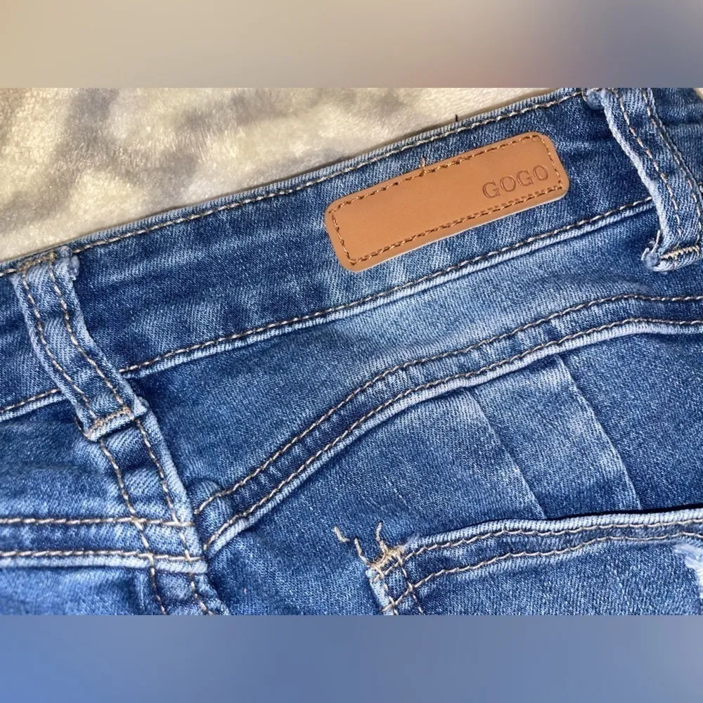 Gogo Jeans USA Cropped Skinny Distressed Jeans 3 - Image 12