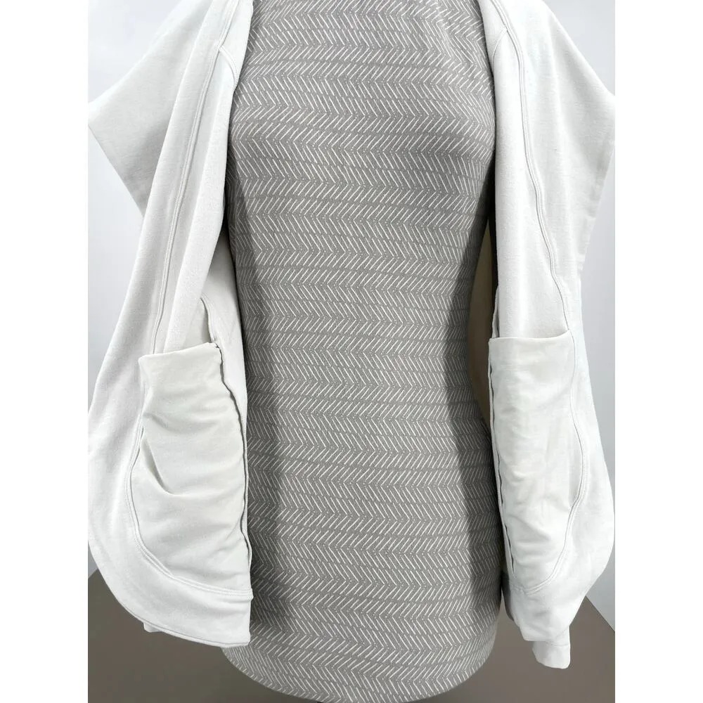 Lululemon Rulu Rally Wrap Heathered Ocean Mist Cozy Neutral Minimalist Sweater 6 - Image 5