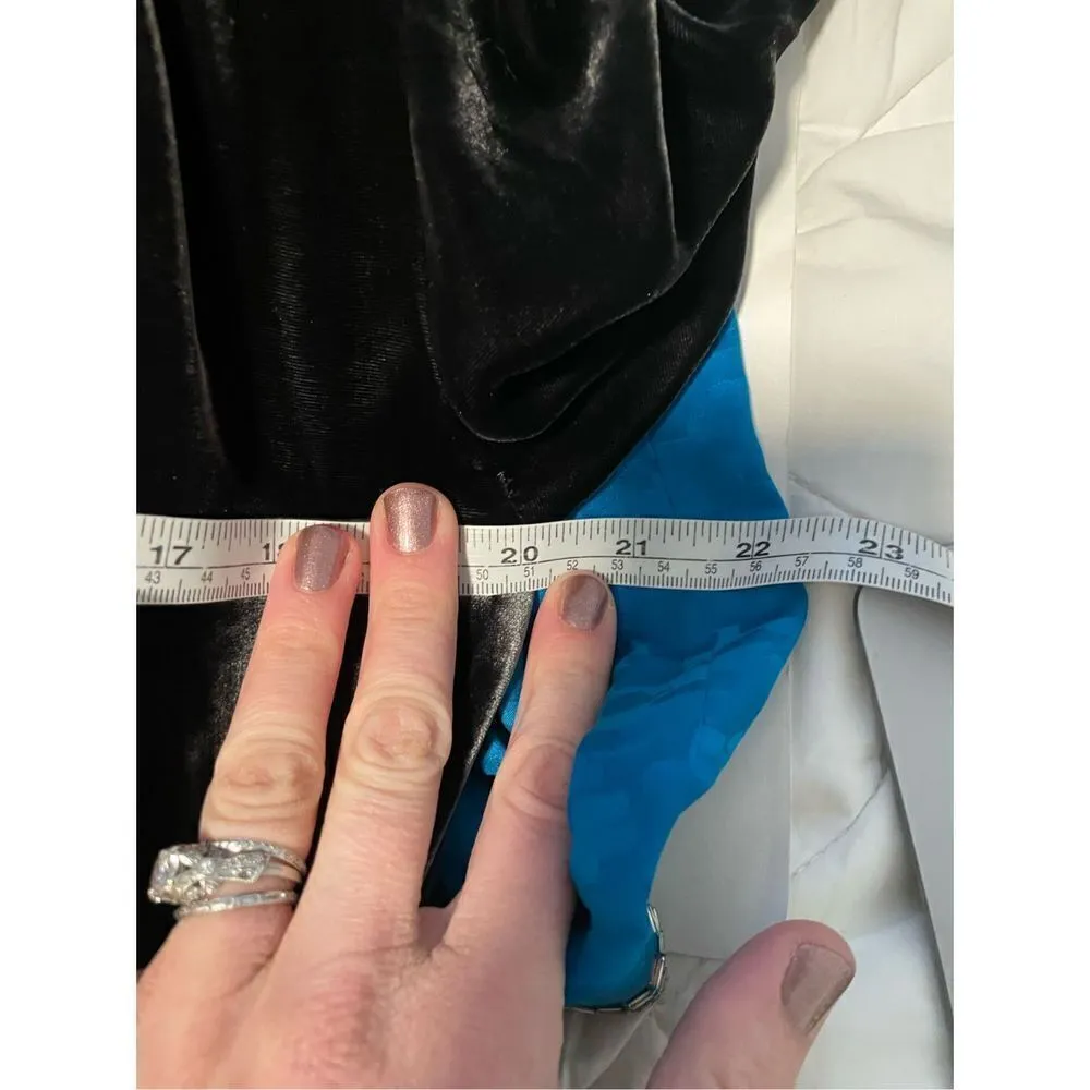 Sundance Aviana Velvet Wrap Jumpsuit in Smoke Gray Size PXXS - Image 11