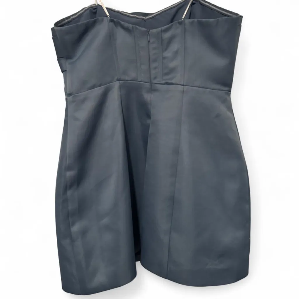 Elliatt Light Blue Strapless Mini Dress - Image 4