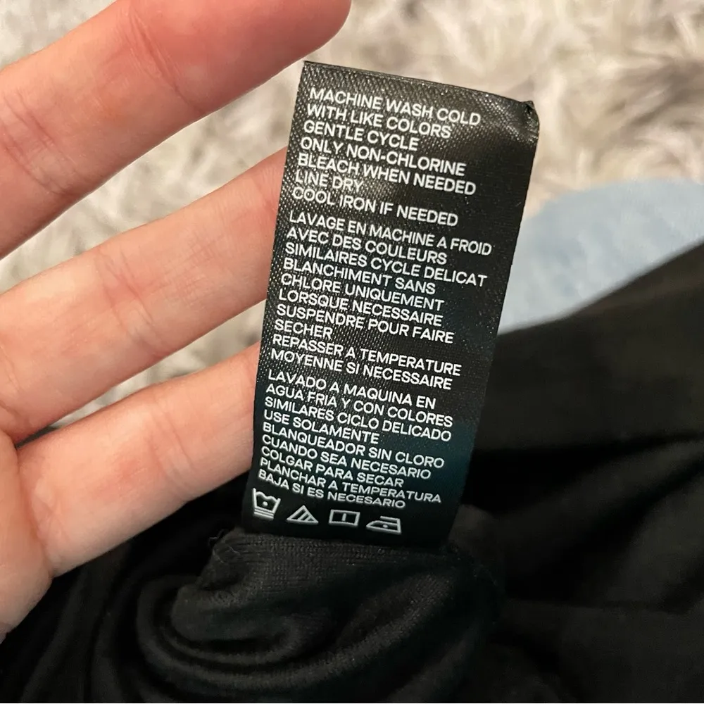 Good American Black Sundown Midi Dress 2 - Image 9