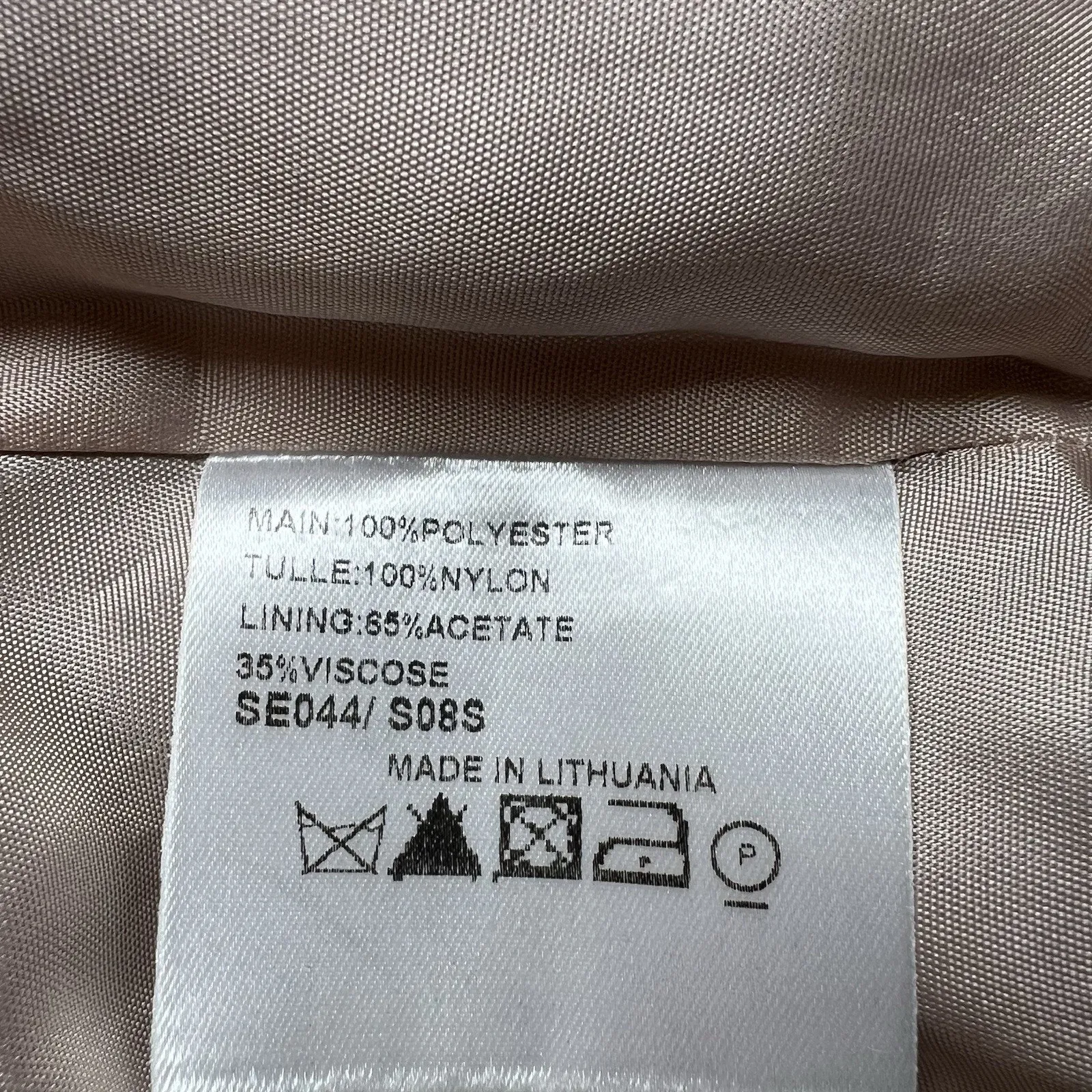 Karen Millen Tiered‎ Ruffled Skirt Size 6 Fully Lined - Image 8