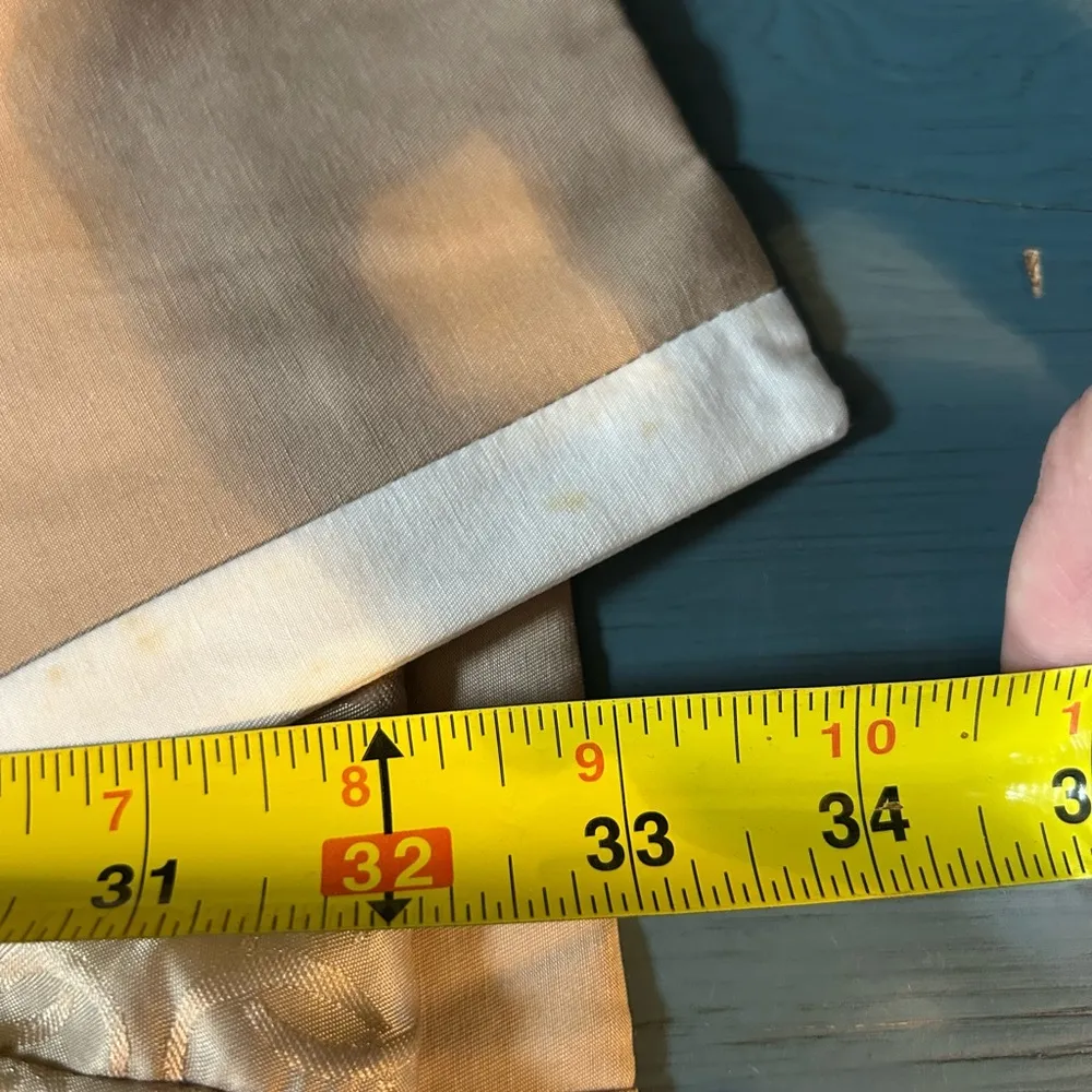 Guess Tan Trench Coat with White Trim | Size Small - Image 16