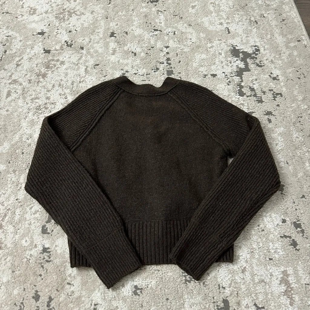 Steve Madden Brown Cardigan Size Medium - Image 2