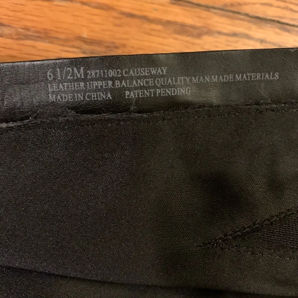 NWOT Naturalizer Causeway Black Leather Boots 6.5 - Image 8