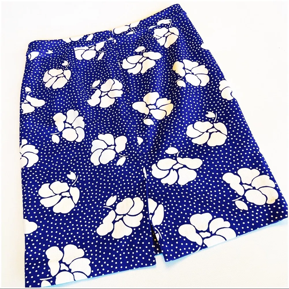 Boden Martha Floral Dot Print Pencil Skirt Size 10 - Image 8