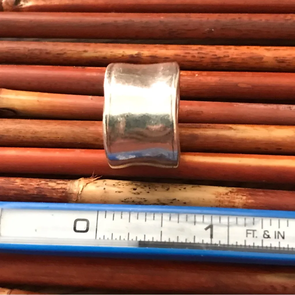 Silpada Sterling Silver Cuff Ring Size 8 - Image 5