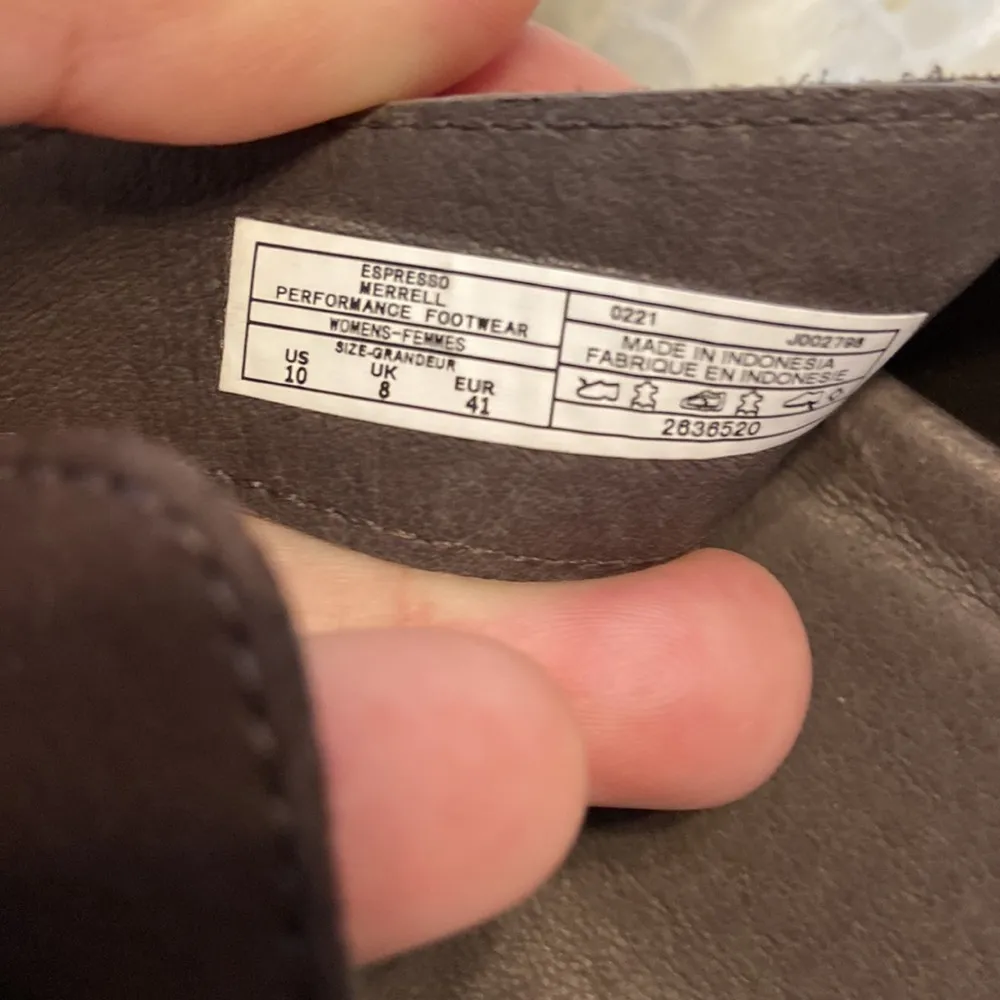 MERRELL leather sandals size 10 brown color BNWOT see all pictures - Image 5