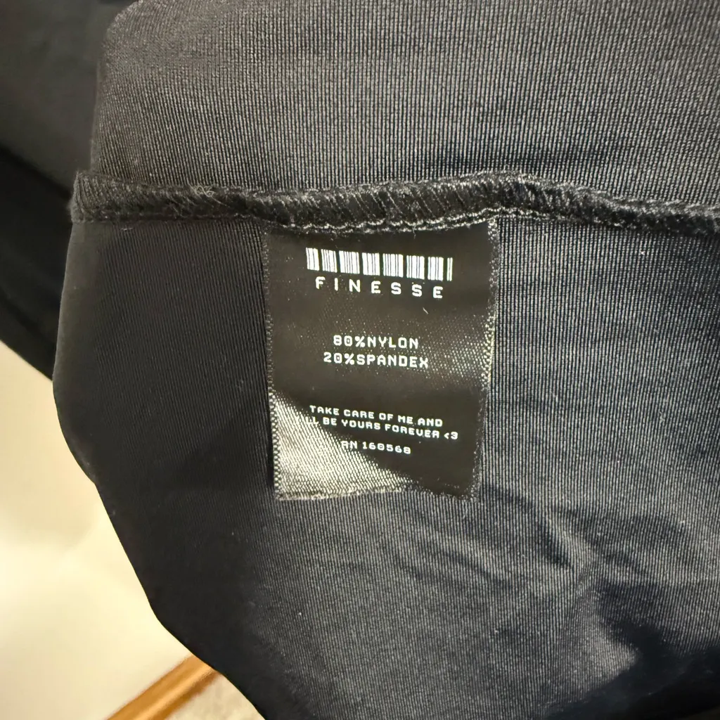 Finesse Black Cut Out Dress Size Medium - Image 6