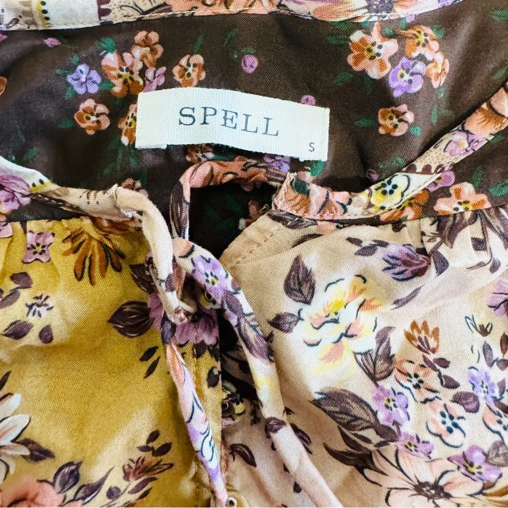 Spell Melody blouse in Woodstock EUC Brown - Image 13