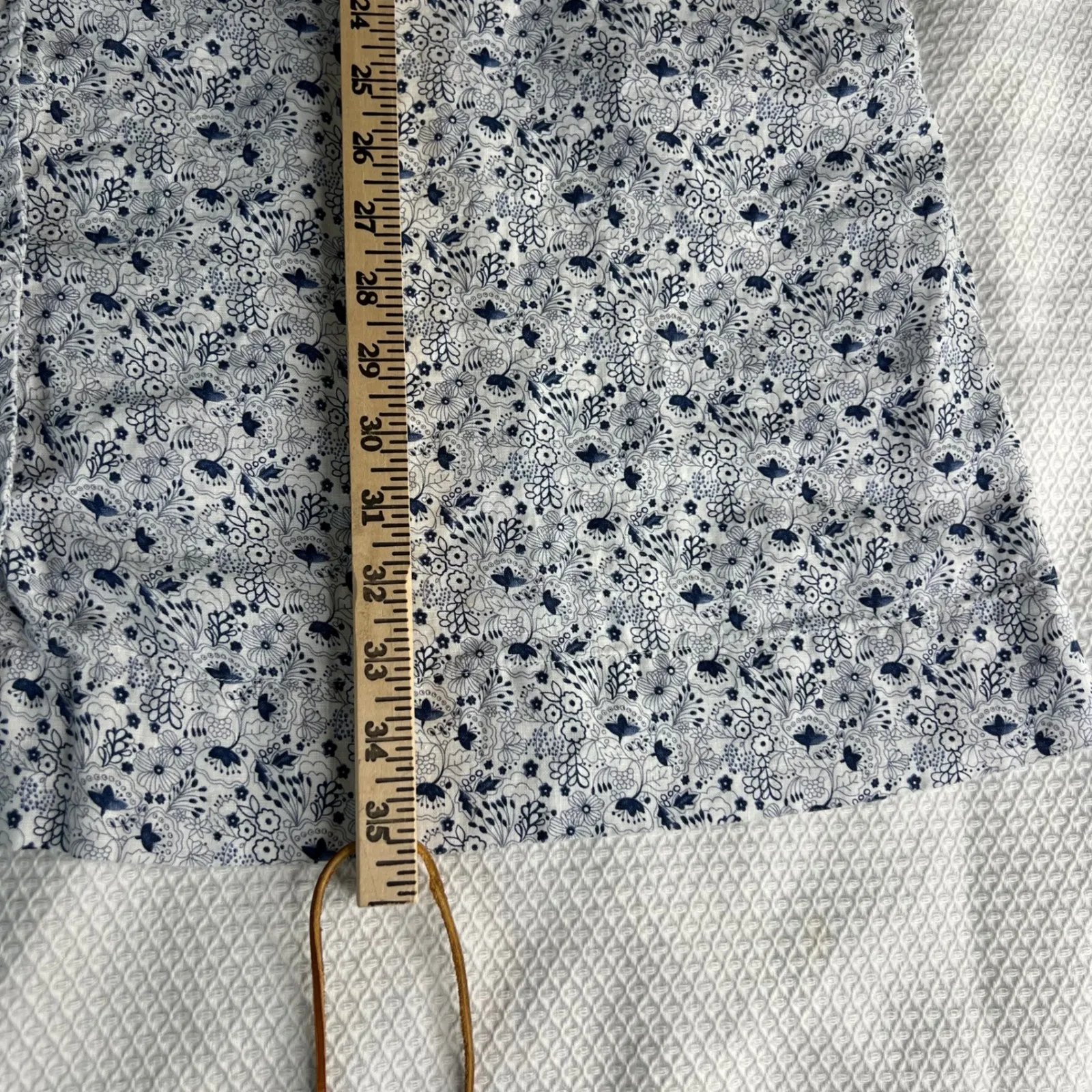 Cynthia Rowley 100% Linen Floral Sleeveless Button Down Shirt Dress Womens Sz XL - Image 6