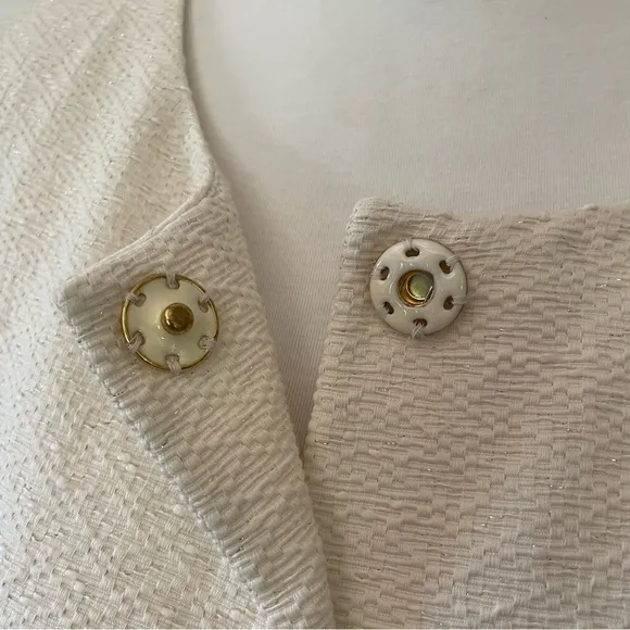 𝅺DES Petits Hauts | Luxury Ecru duster coat. size Large NWT‎ White - Image 3