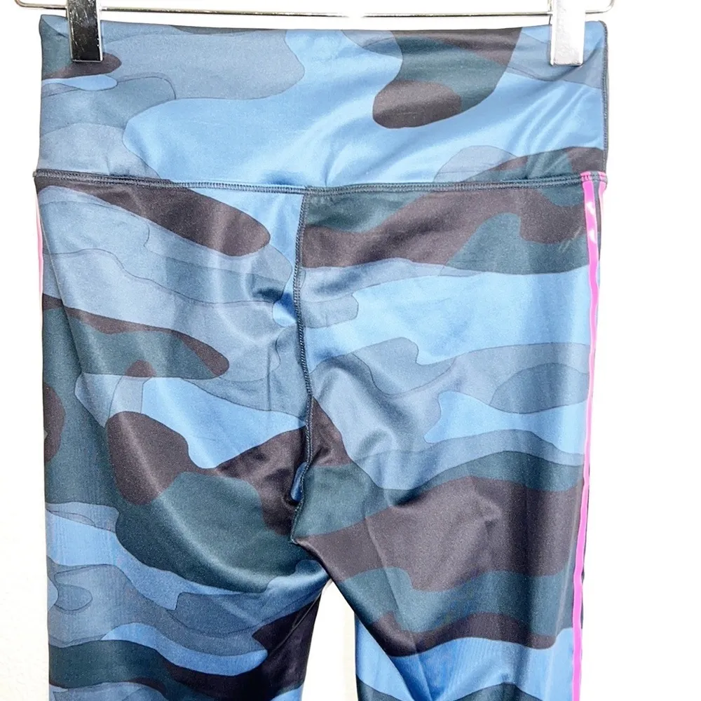Noli Yoga High Waist Warrior Legging In Blue Camo - Image 6