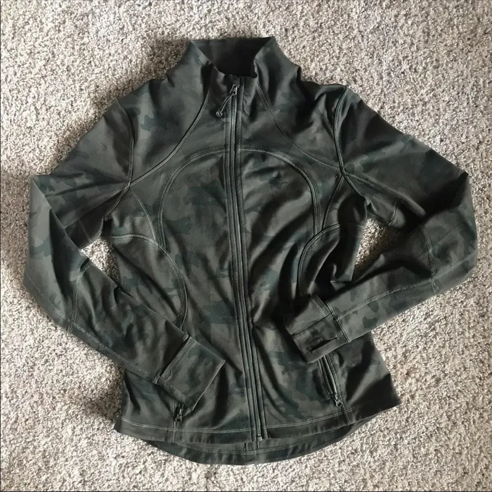 🦄 Rare Savasana Camo Forme Define Jacket - Sz 10 - Image 2