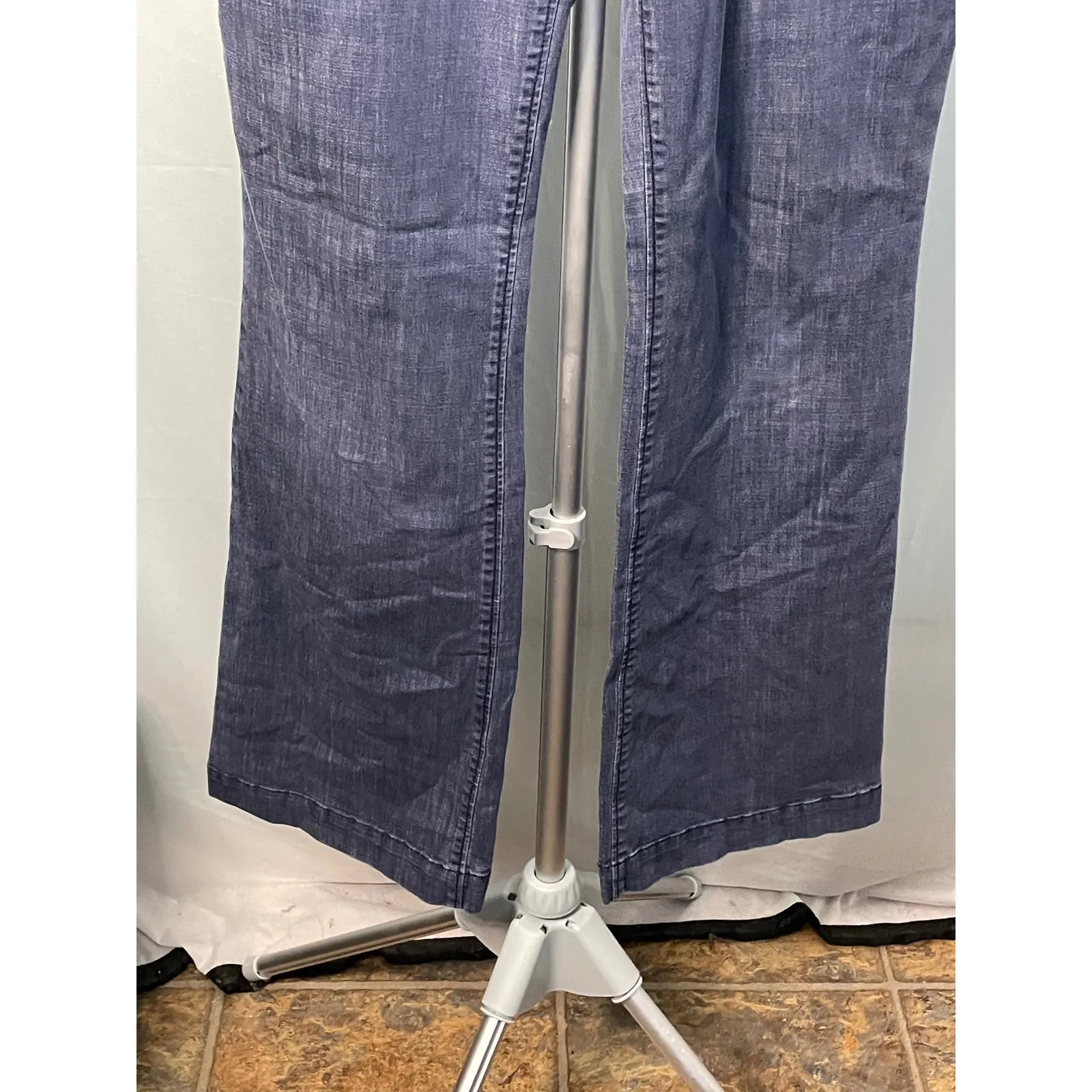 White House Black Market The Trousers Mid Rise Denim‎ Pants Size 6 - Image 5