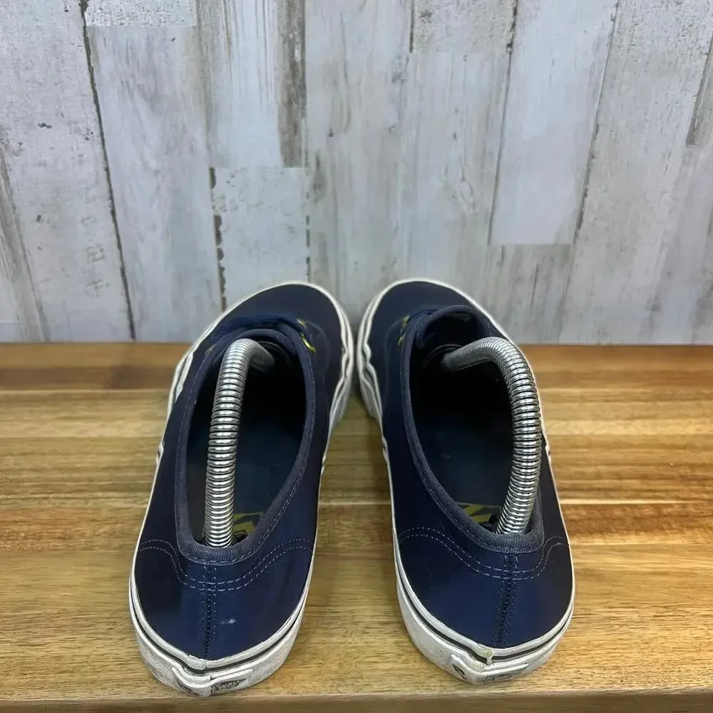 Vans Era B Navy with Gold Hardware Low Top Skate Shoes - Men's 6.5 / Women's 8.0 - Image 4