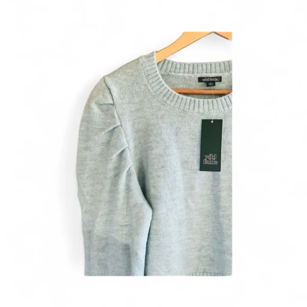 Wild Fable Puff Crewneck Pullover Sweater NWT - Image 5