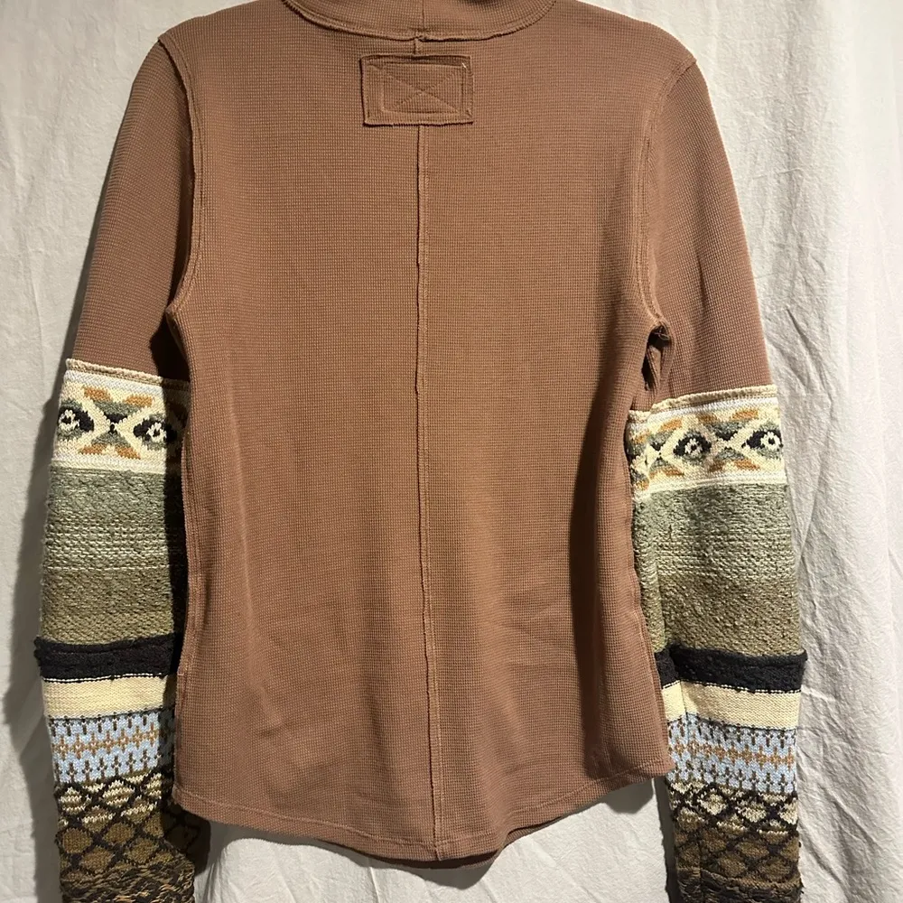 COPY - Free People size Large mock turtle neck - Image 2