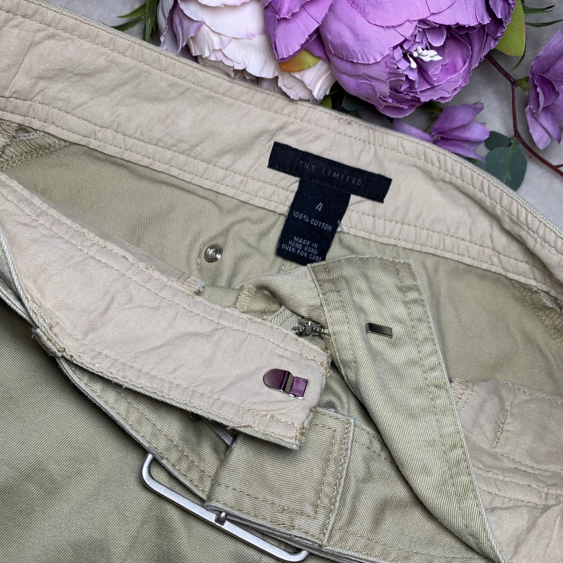 Vintage Khaki Skirt - Image 8