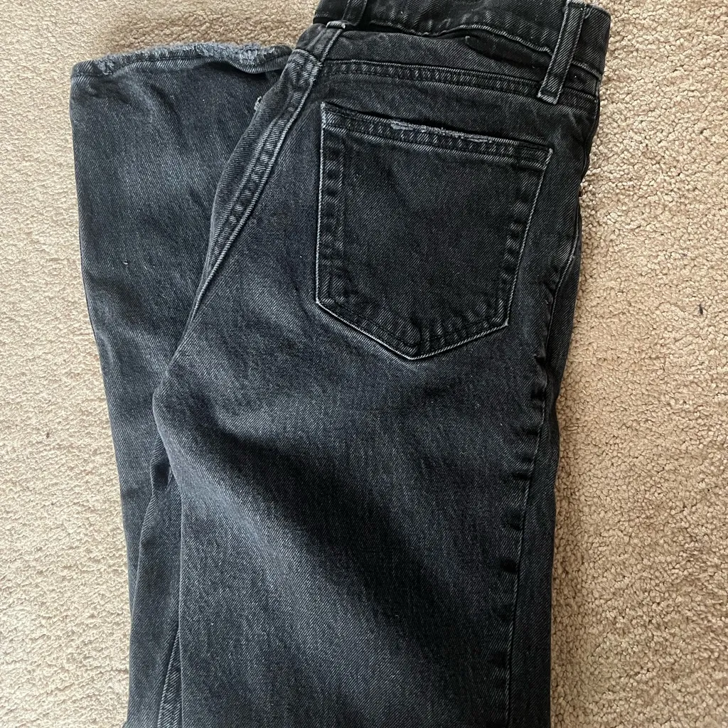 Abercrombie & Fitch Black Denim Jeans - Image 3