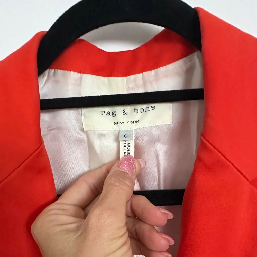 Rag & Bone Women's Sunburst Jacket Blazer 6 - Image 2