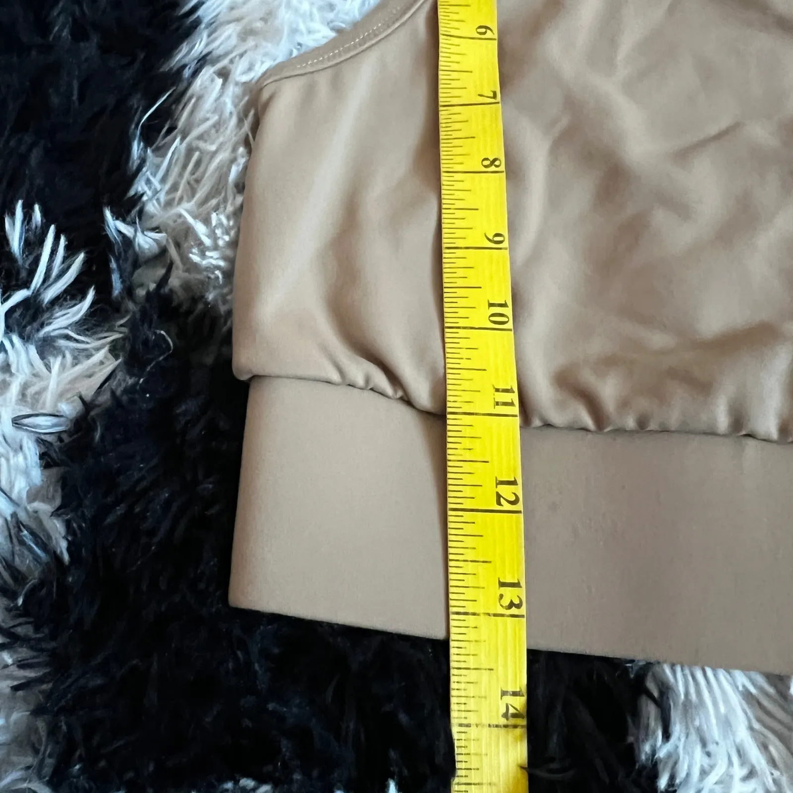 Year of Ours Stretch Bra Oat Beige‎ Sports Bra Activewear Top XS - Image 5