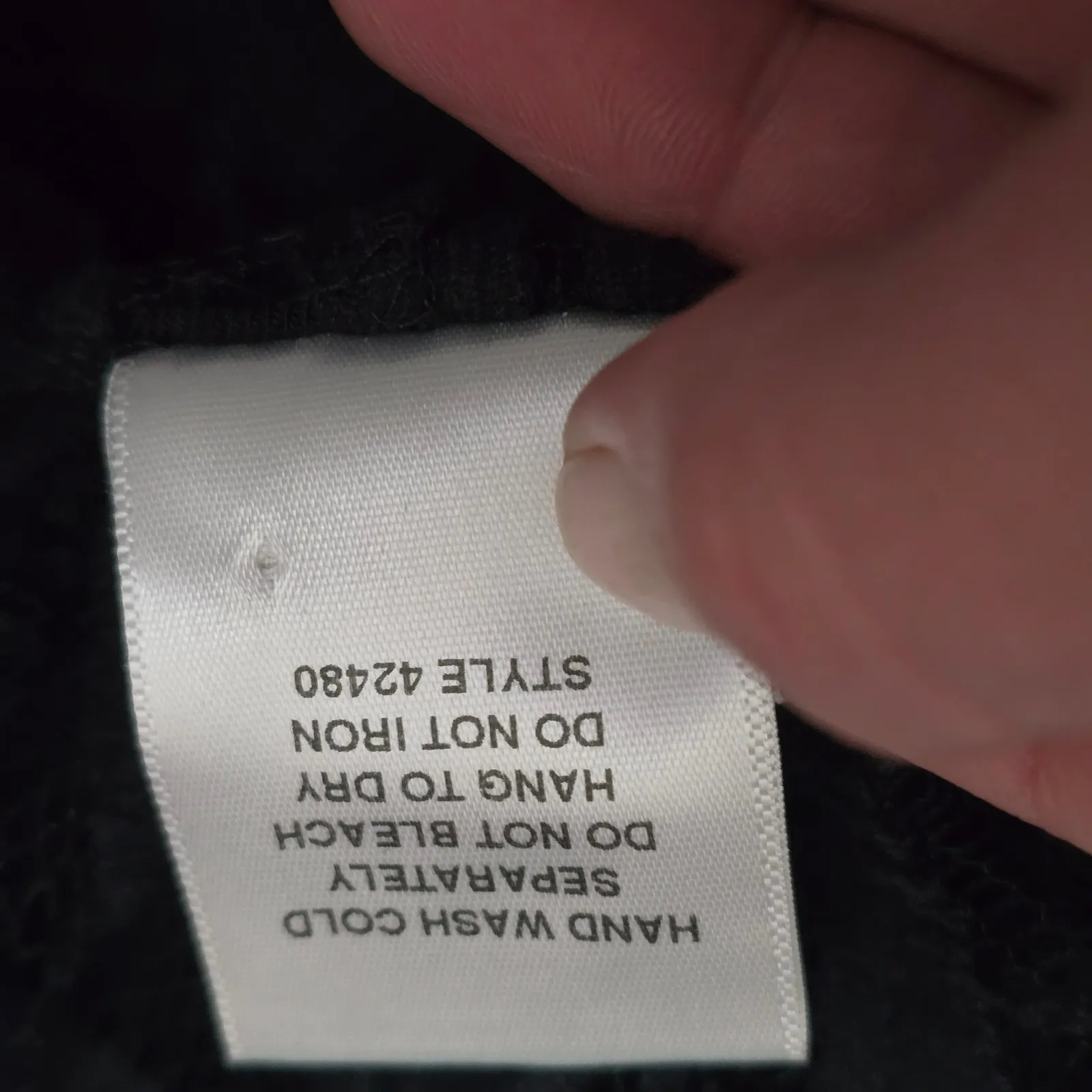 Vanity Y2K Black Sheer Lace Rose Sheer Top Size S Whimsigoth Witchy Feminine - Image 8