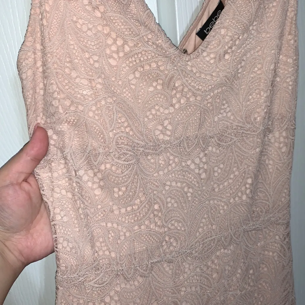 Bebe  lace dress - Image 6