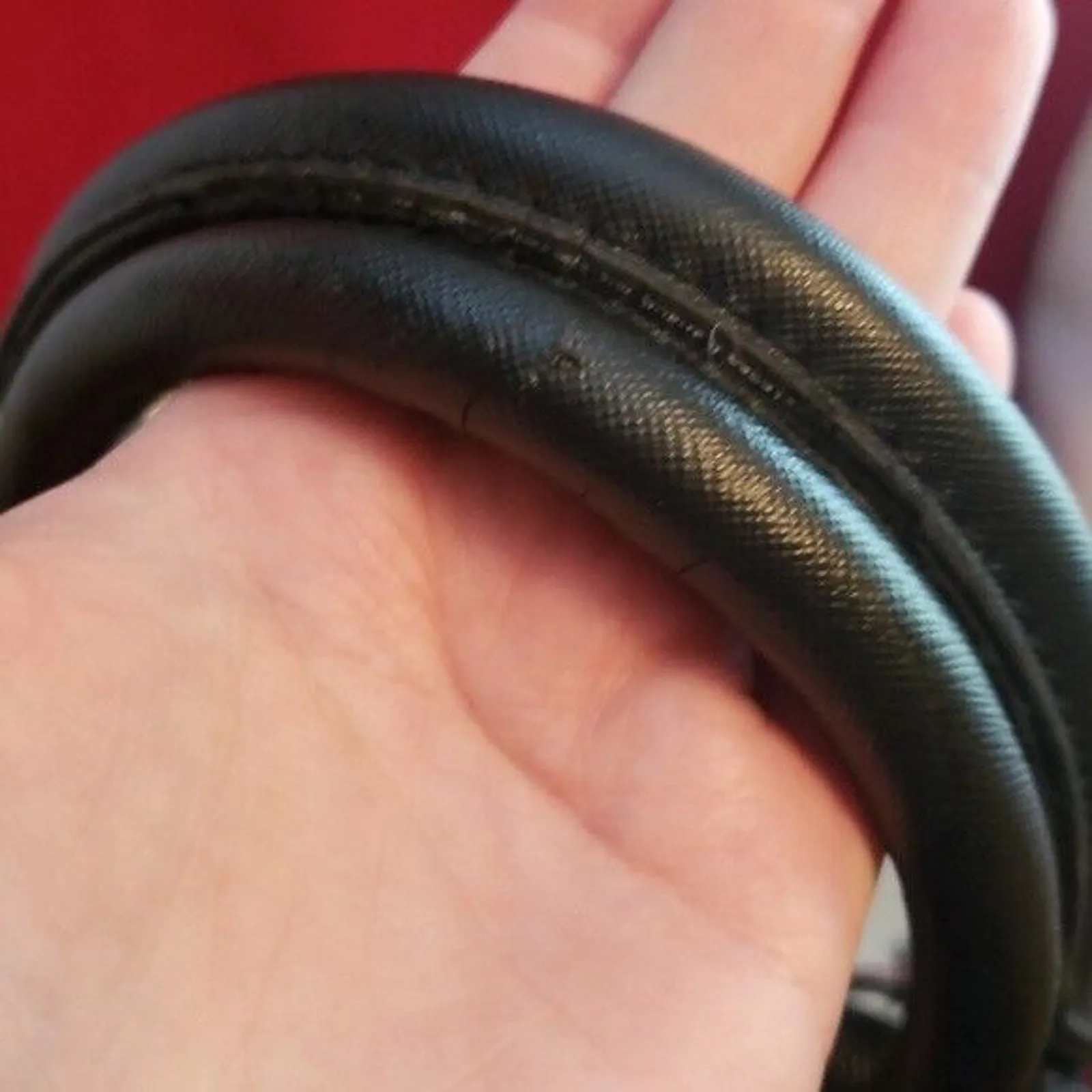 Franco Sarto Bag - Black Chunky Bag / Purse - Some Damage - Image 3