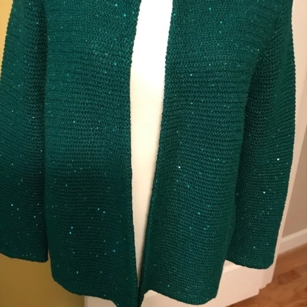 Kasper Dressy cardigan Size L worn one time perfect for the holidays - Image 2