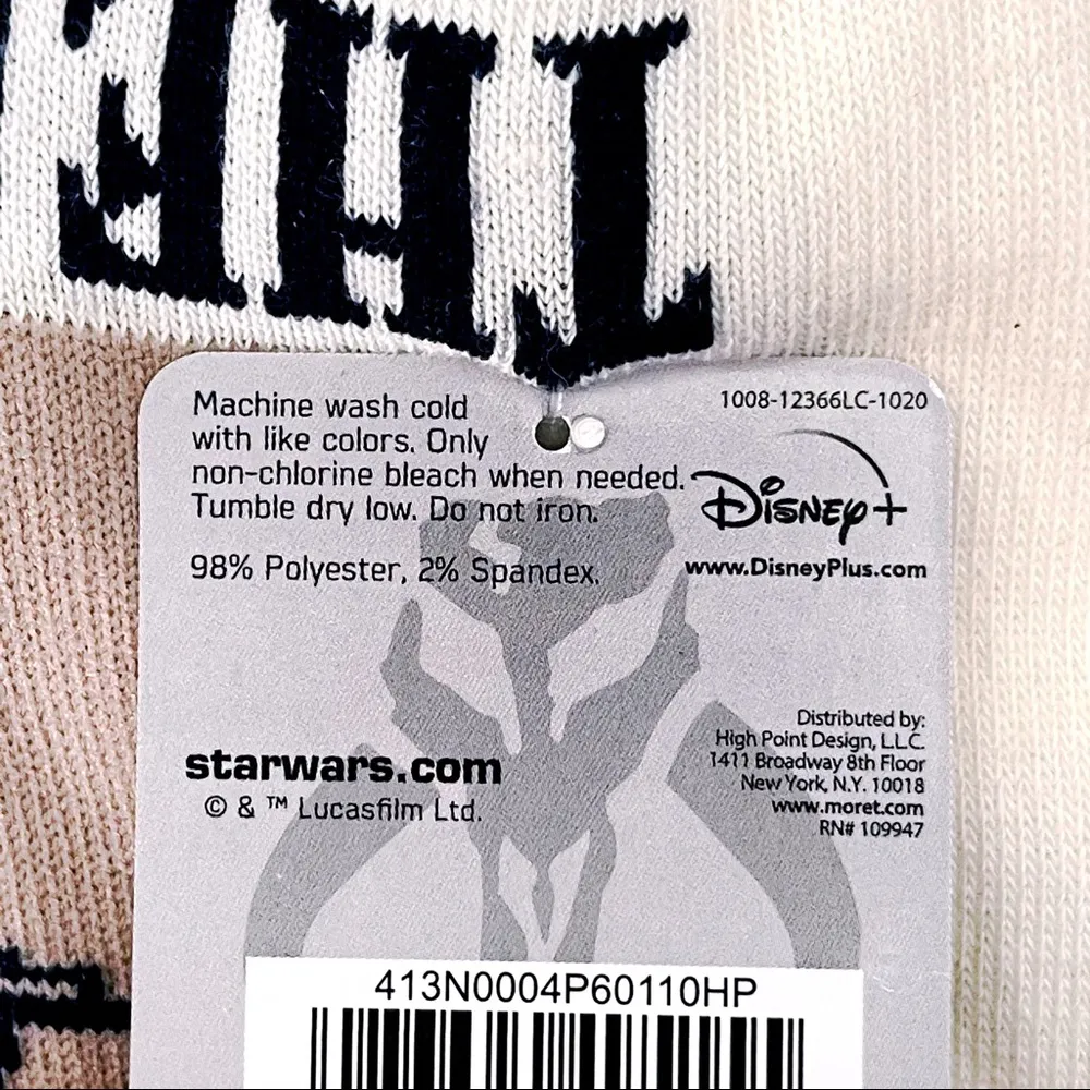 Star Wars Womens No Show Socks The Mandalorian Disney Baby Yoda Grogu Fun Gift - Image 3