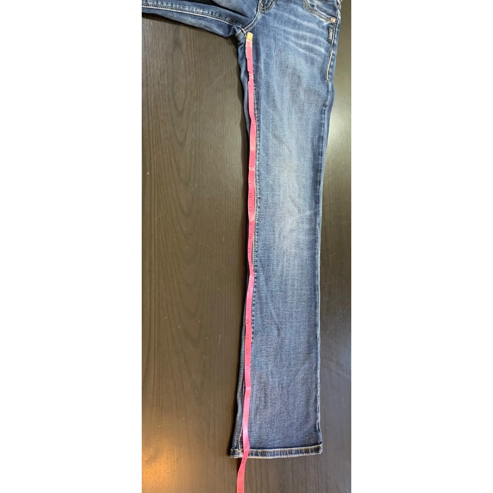 Silver Jeans Co. SUKI Slim Bootcut Denim Jeans Womens Size 27/31 Actual ins‎ 30 Blue - Image 11