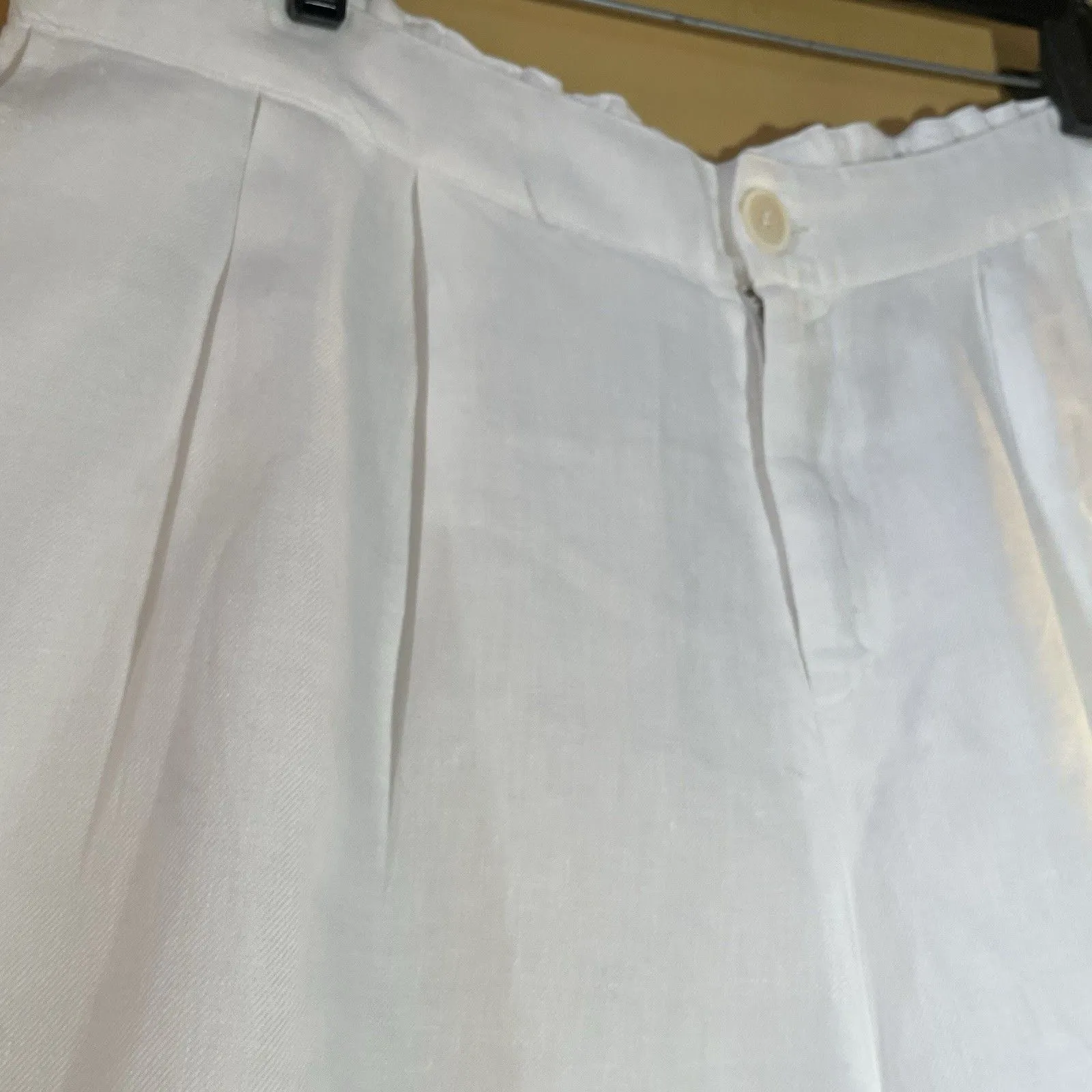 CP Shades Shorts Womens Large Cotton Pull On High Rise Relaxed Resort Linen-look - Image 3