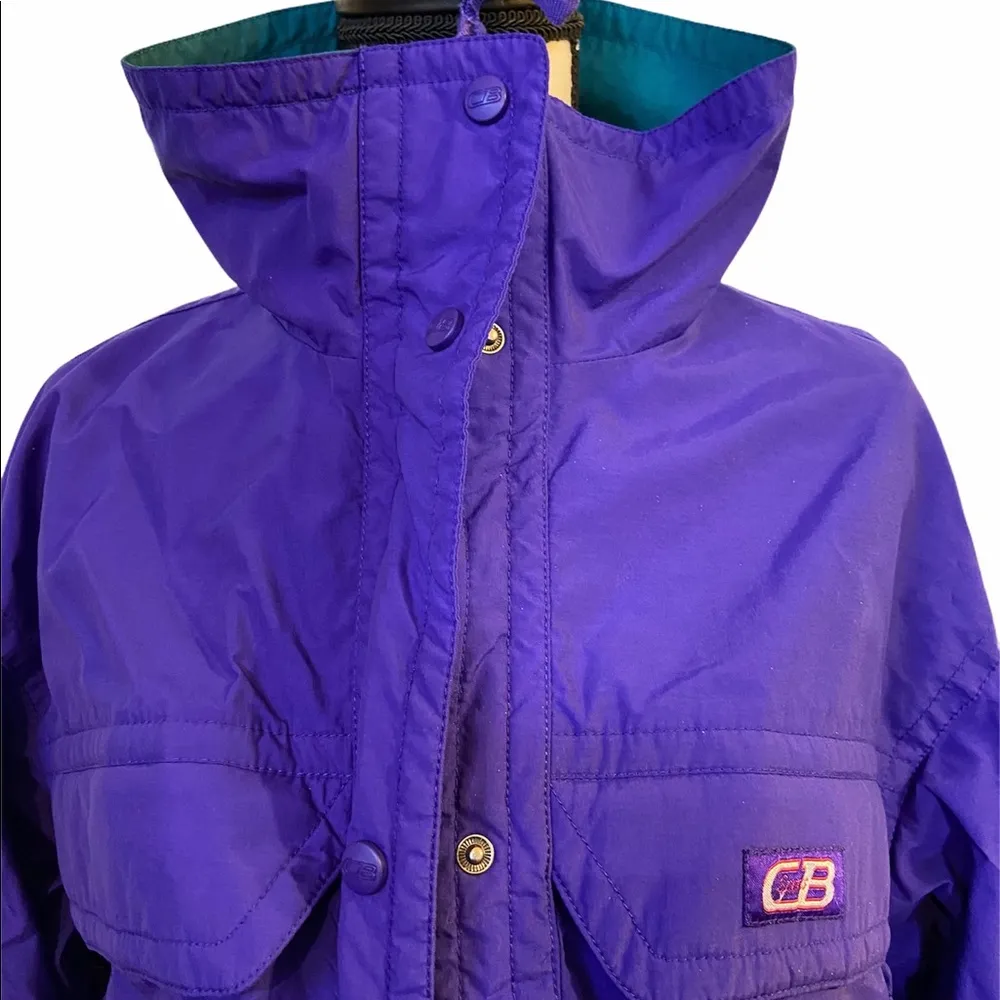 Vintage CB Sports women’s M windbreaker jacket Size M - Image 2