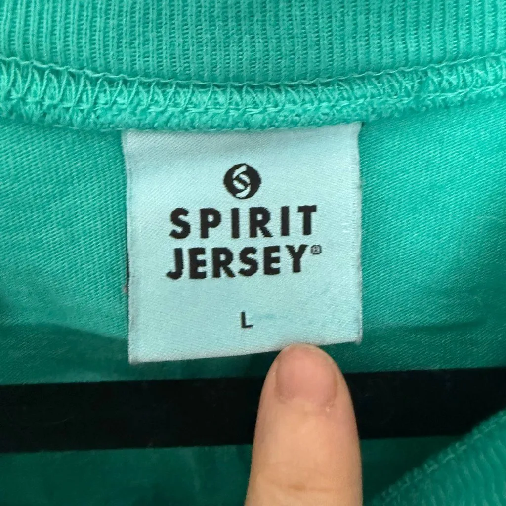 Spirit Jersey Adult Large Dip Tie Dye Conch Republic Top - Image 2