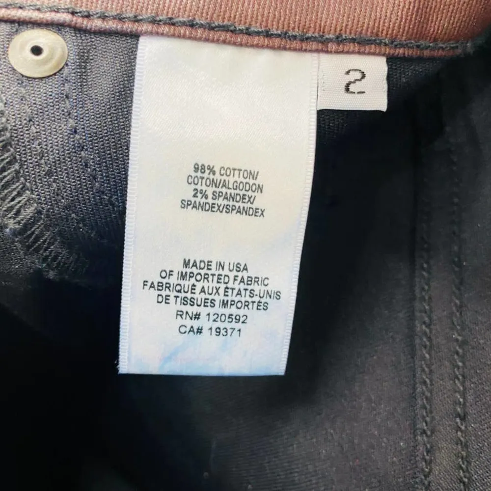 Cachè Deadstock Coated 4 Pocket Wine Skinny Strech Jeans Jegging Size 2 Wet Look - Image 13