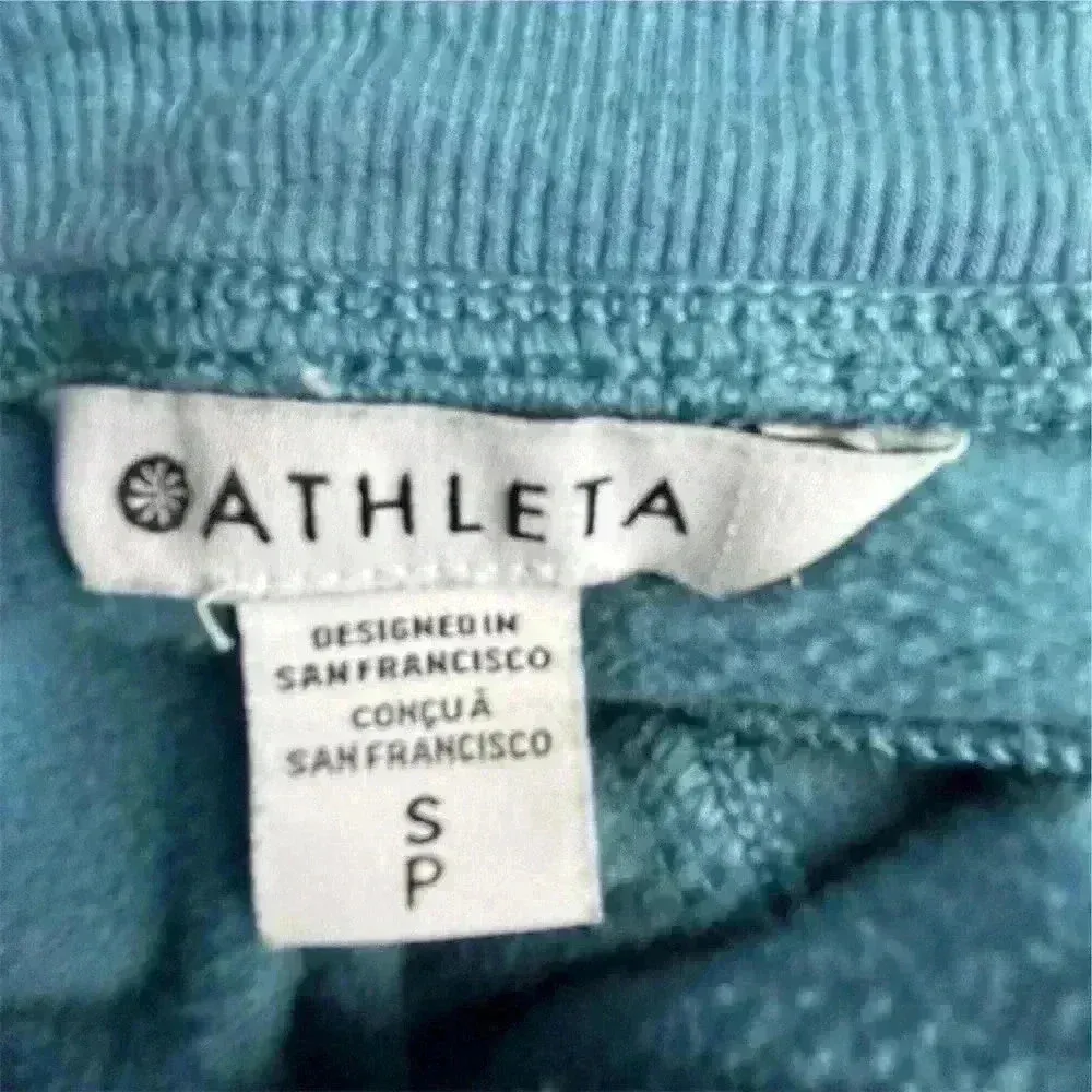 Athleta Women's Jogger Pants Size S Blue Tapered Casual Relaxed Fit - Image 4