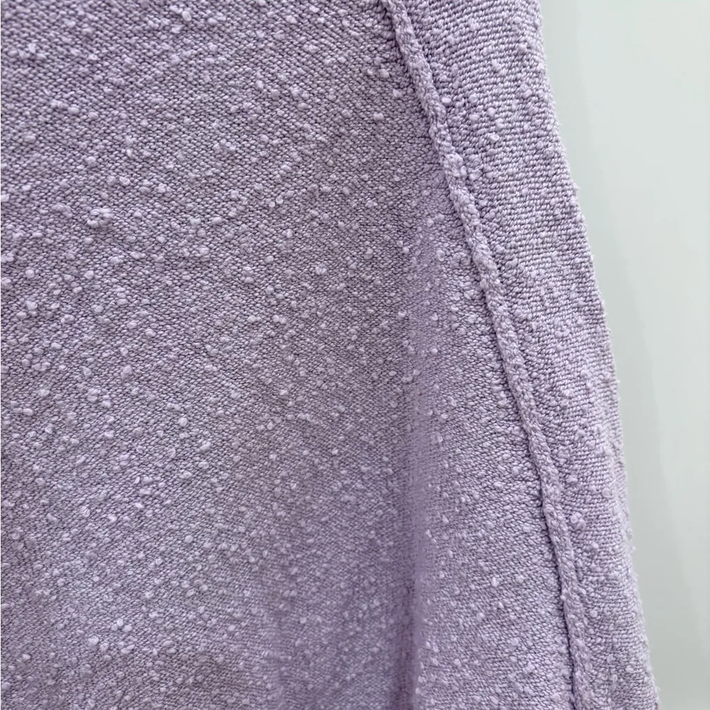 Free People Found My Friend Boucle Lilac Pullover - Image 5