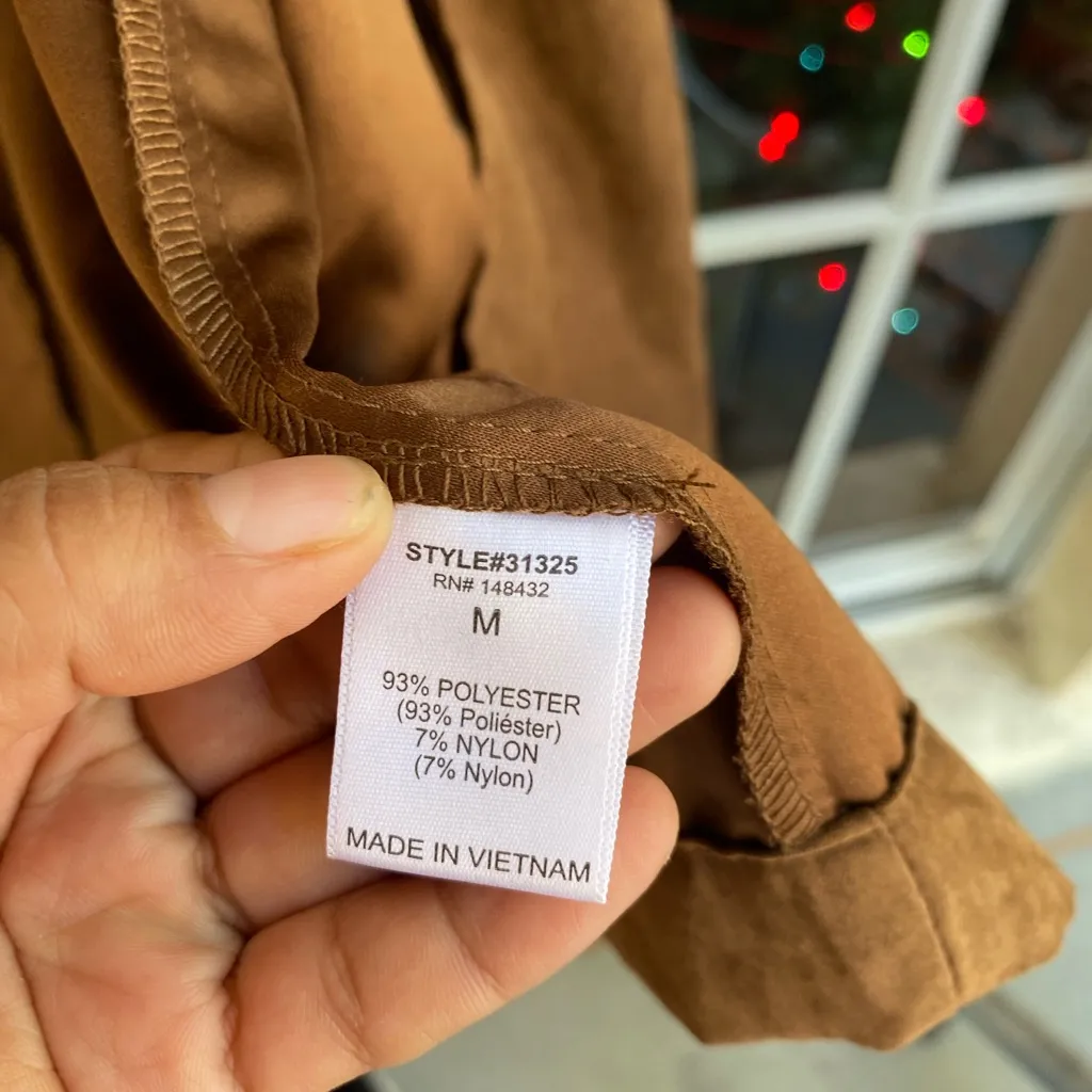 BE COOL Tan Trench Coat - Image 5