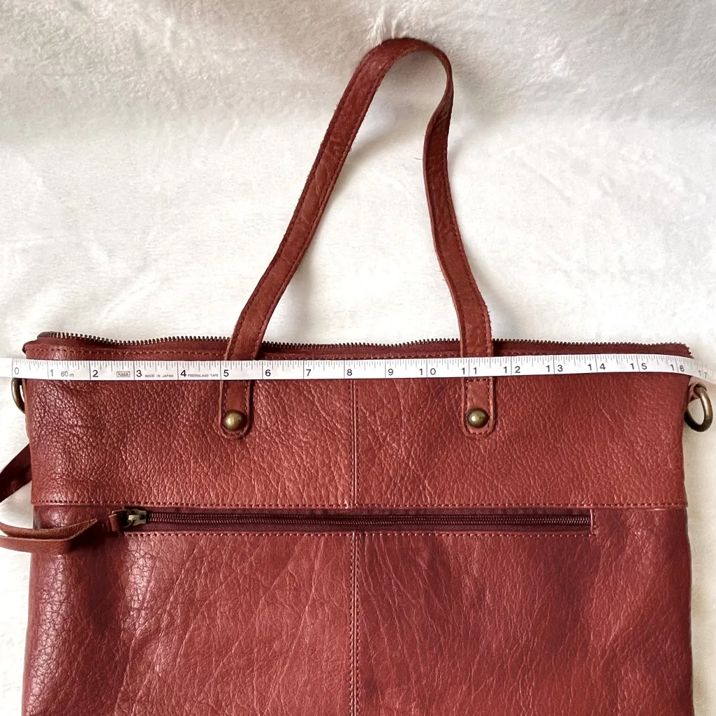 Lucky Brand Red Leather Bag - Image 5
