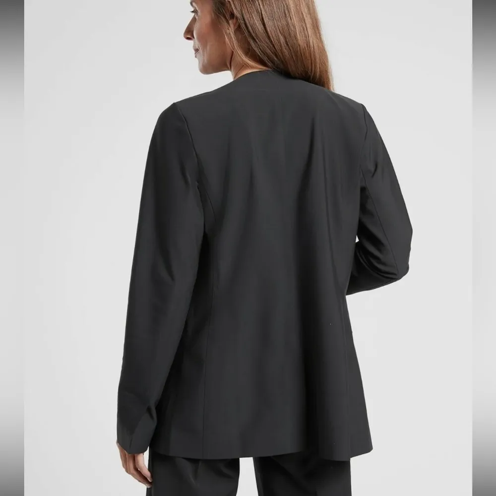 Athleta  Avenue Blazer Jacket black Sz 8 - Image 2