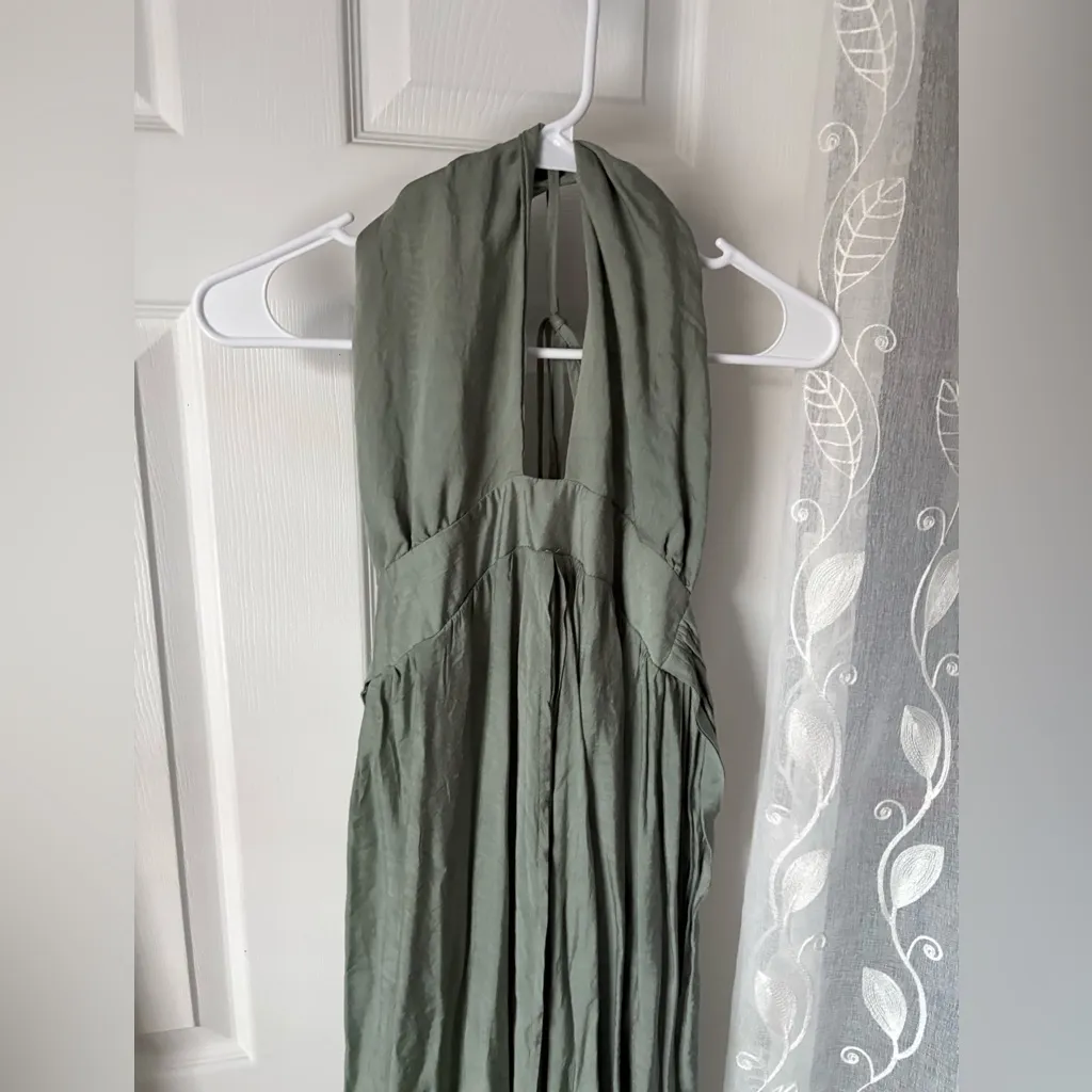 HELLOMOLLY Hello Molly over the limit halter maxi dress women size M - Image 4