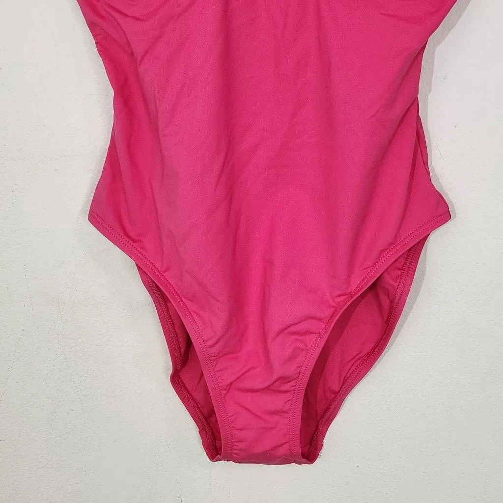 Andie Hot Pink One-Piece Swimsuit NWT Small Pink One Piece Swimwear - Image 3