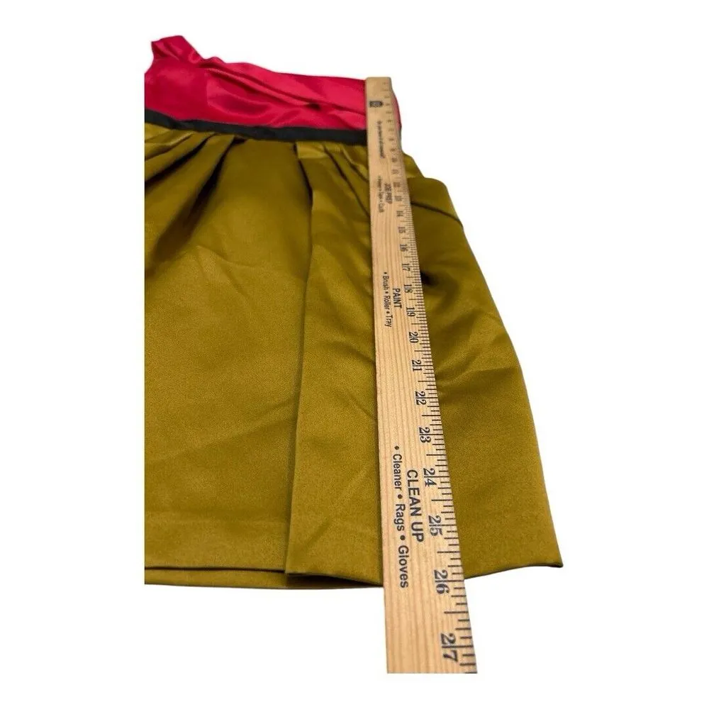 NWT Max And Cleo Woman Woven Cocktail  Dress SZ  2 Mini One Shoulder Retail 138$ - Image 5