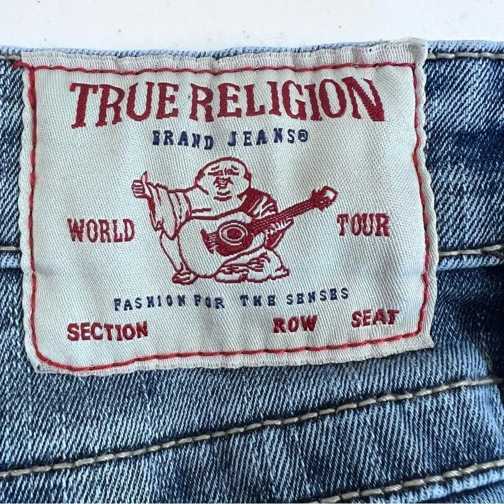 True Religion Joey Mid Rise Flared Jeans - Image 5