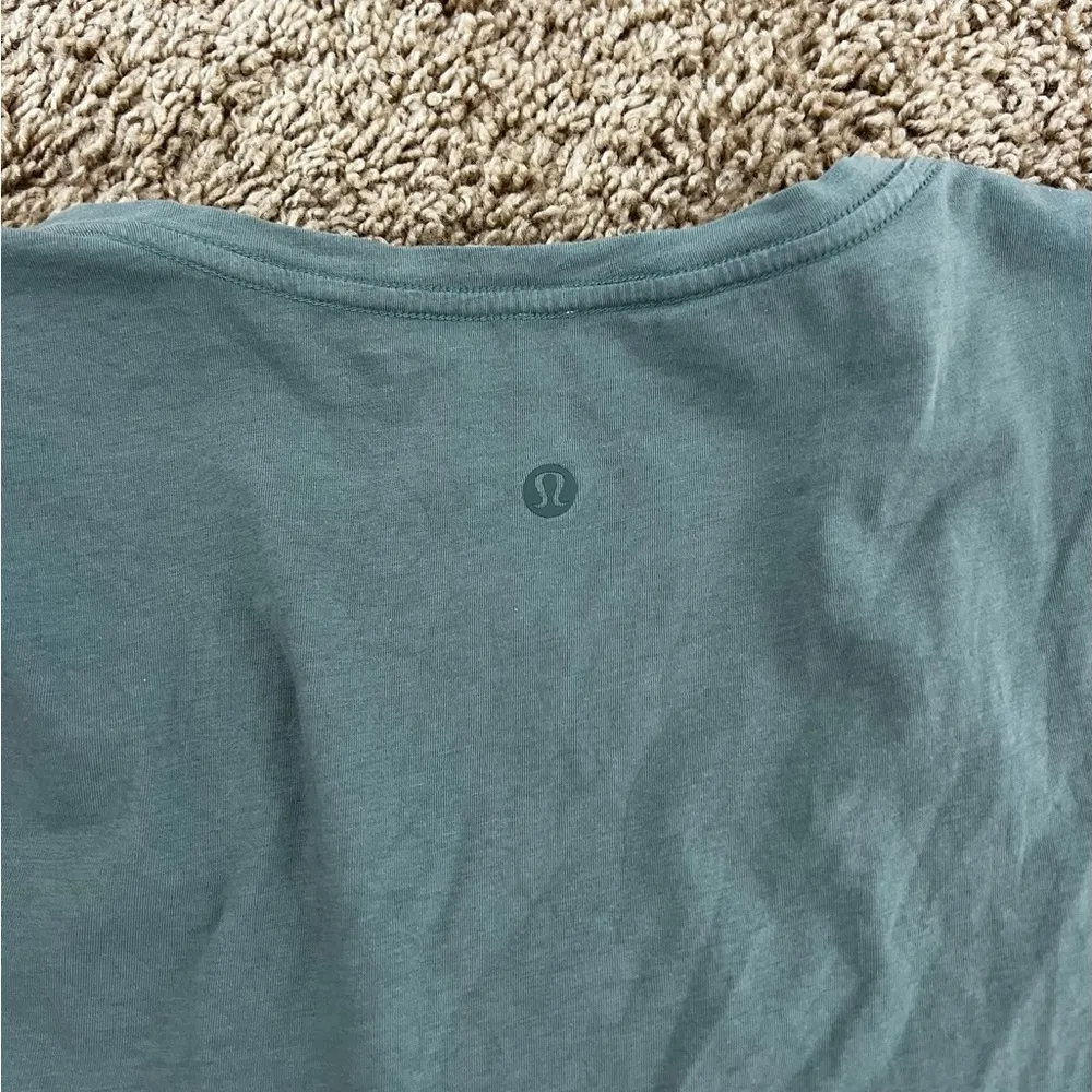 Lululemon Love V-Neck Shirt - Smoked Spruce - Image 2